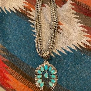 Squash blossom necklace